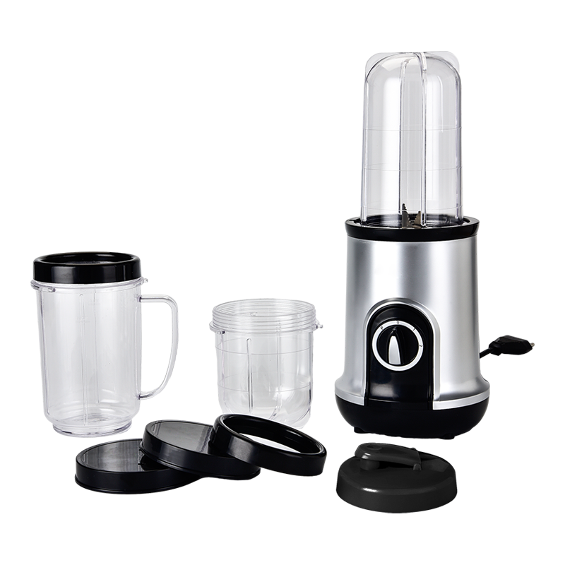 Crni mini blender s 1,0L/0,75L staklenkom mješavine